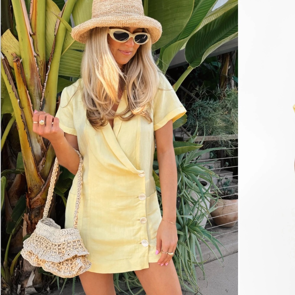 Show Me Your MuMu Bicoastal Blazer Romper
